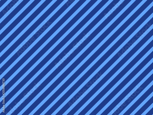 Konstfotografi Bold diagonal stripes in deep blue and lighter blue hues
