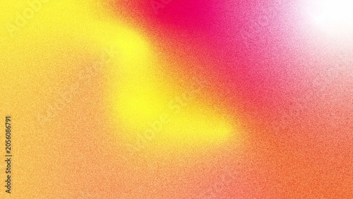 Photos Gradient composition features a vibrant blend of yellow and magenta tones with a grainy texture that creates a smooth transition across the entire empty surface