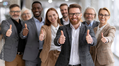 Confident Business Team: A ...