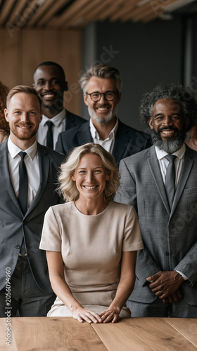 Diverse Business Team Portr...
