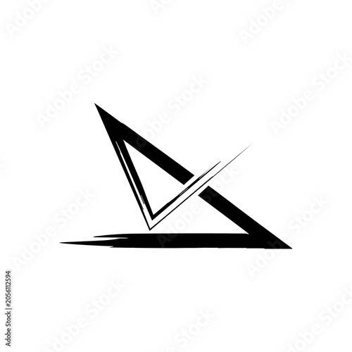 Triangle Logo Template vector icon illustration design
Triangle Icon Design