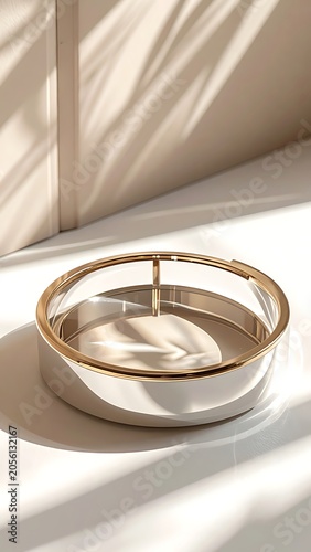 A serene still life with a decorative bowl on a table