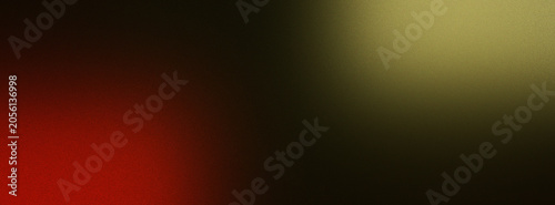 Abstract background featuring soft transitions of red and yellow light with grainy texture.