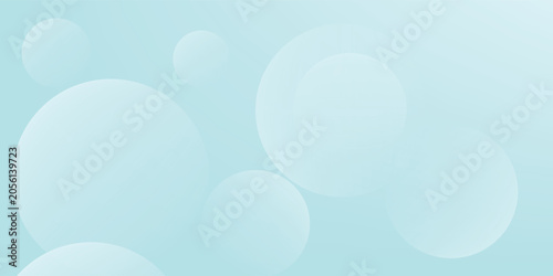 Minimalist banner background. Green and blue gradations.Circle geometric background. Simple design. Vector.
