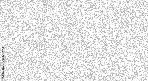 Abstract Swirls Pattern, Black and White Organic Texture Background