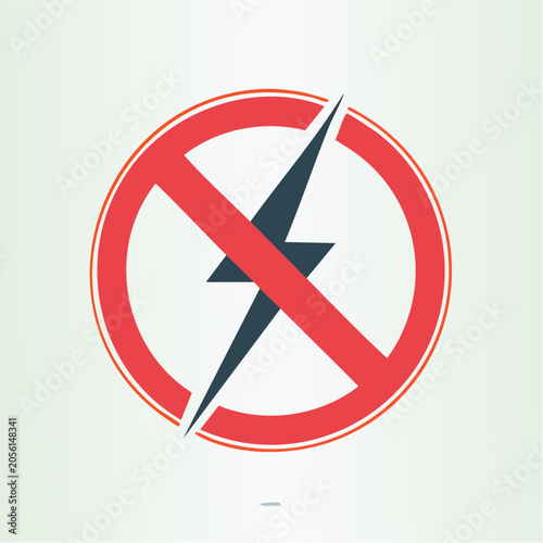 No Lightning Bolt Symbol