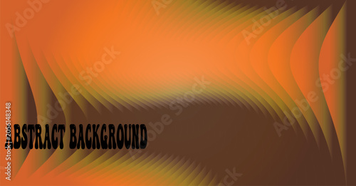 Teal gradient background with wavy decorative border edges background abstract gradient template
