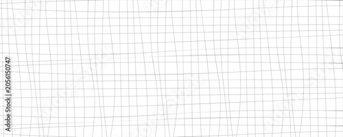Schilderij op canvas Groovy Checker Line Seamless Pattern