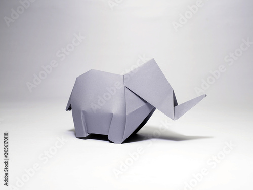 origami elephant