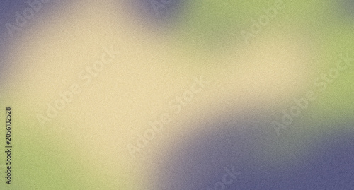 Soft Cream and Sage Green Abstract Gradient Background Featuring Diffused Light and Fine Film Grain Texture
