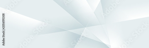 Foto Light blue gray abstract background with sharp multi-directional geometric facet