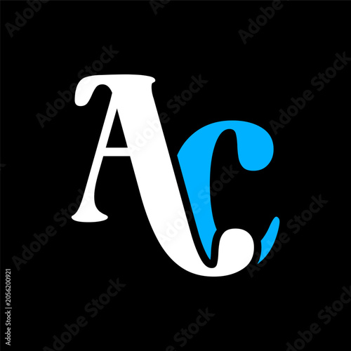 AB, ab abstract letters logo Monogram Template