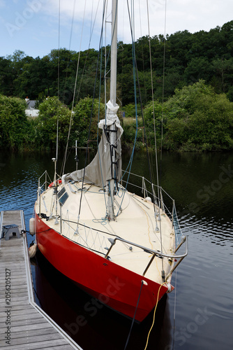 voilier au port
