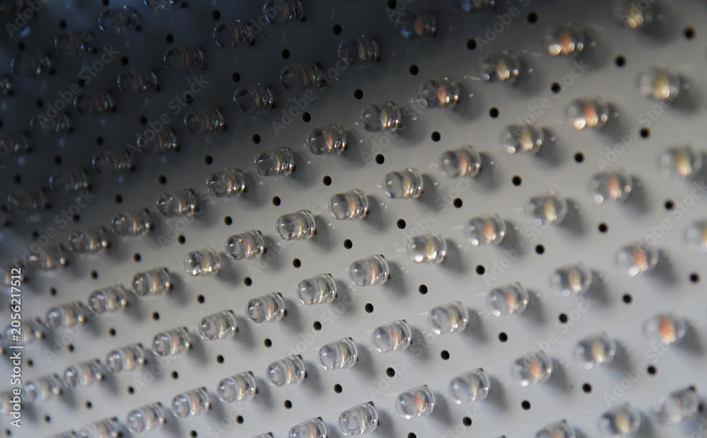Obraz premium Abstract LED Grid Technology Macro Pattern