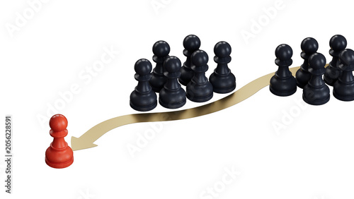 Photos RED pawn beating competition