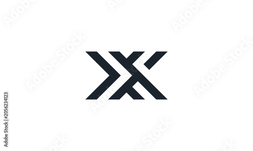 letter X Logo design creative