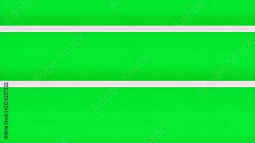Double White Tracking Bars Green Screen Overlay