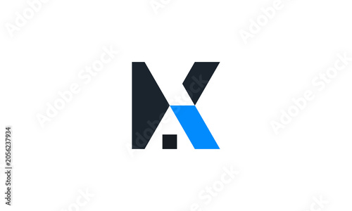 letter K home Logo design concept