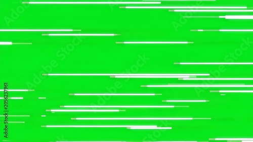 Fast Scanline Motion Green Screen Overlay