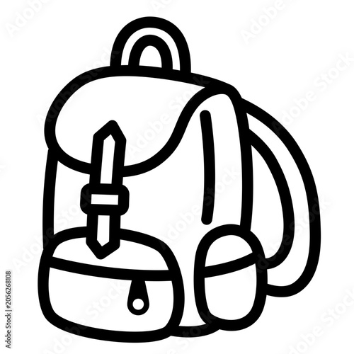 Travel Backpack Icon