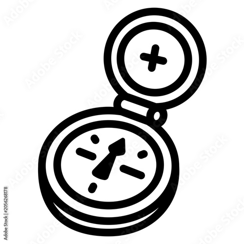 Compass Navigation Icon