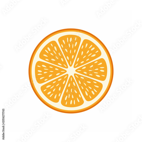 Flat design sun icon with rays