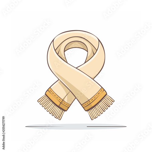 Gold magnifying glass icon flat design