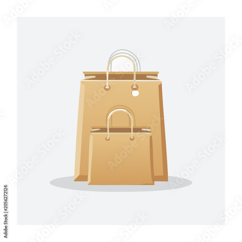 Golden brown leather briefcase 3D render