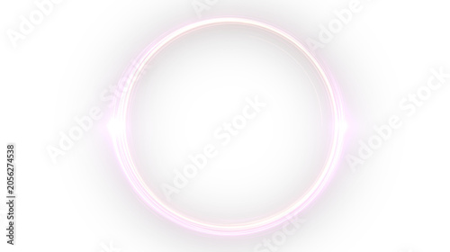 Φωτογραφία Neon vortex portal glowing ring energy sci fi abstract teleport gateway digital space