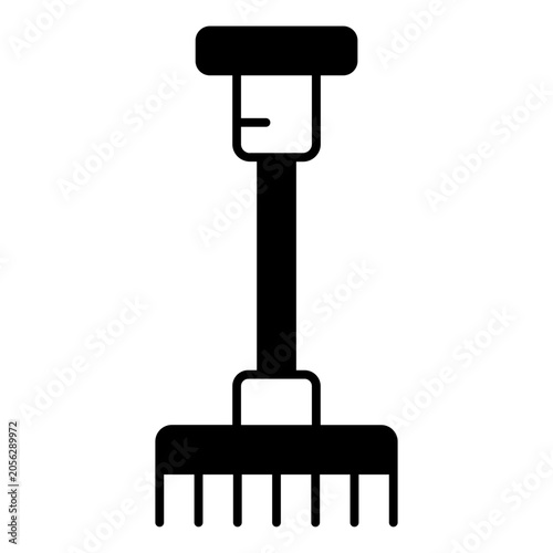 Farmer rake icon