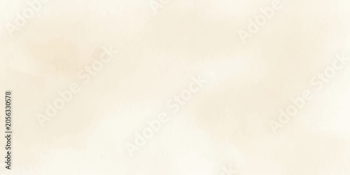 Cuadro en lienzo Soothing buttermilk cream watercolor background with silky even wash and tonal l