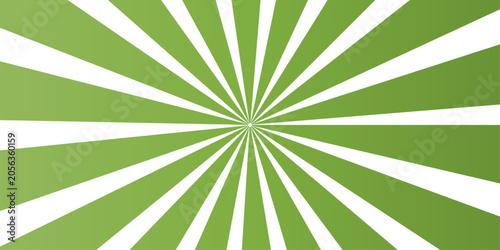 Abstract green and white radial sunburst pattern with a subtle gradient.