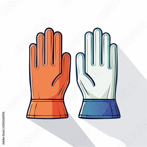 Pair of Cartoon Gloves