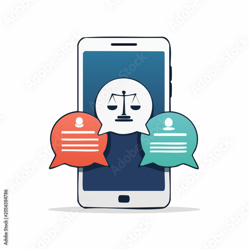 Mobile Legal Consultation via Chat Bubbles