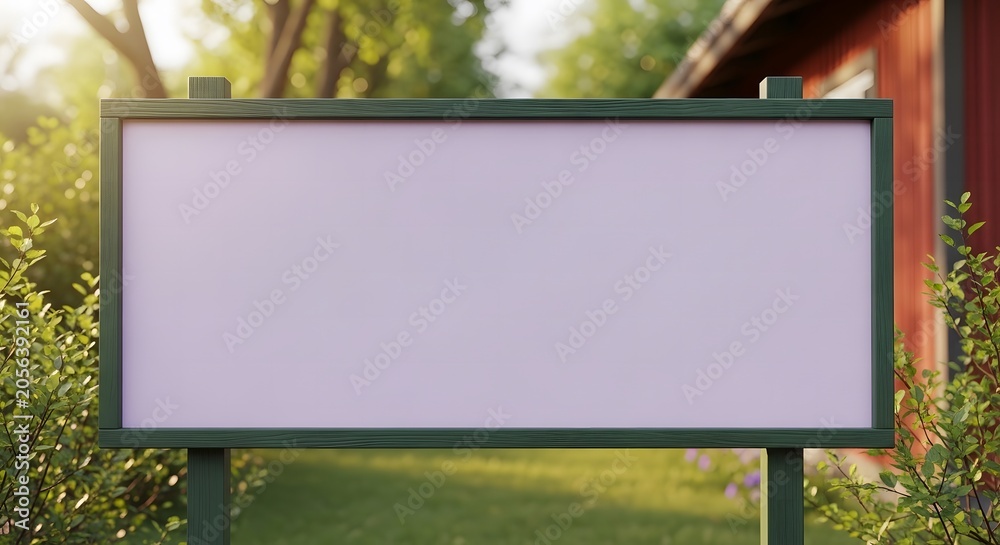 Fototapeta premium World teachers' day appreciation blank wooden sign mockup for educational recognition gratitude