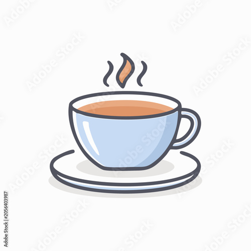 Steaming Cup of Tea Icon