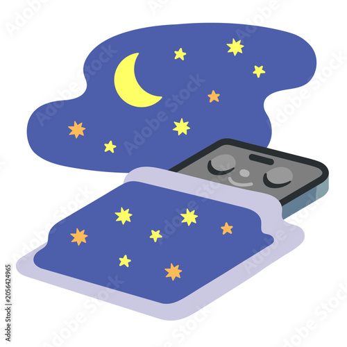 夜はスマートフォンを触らない