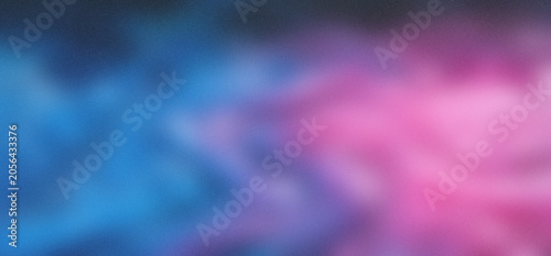 Abstract Blue and Pink Grainy Gradient Background for Webpage Header and Banner Design