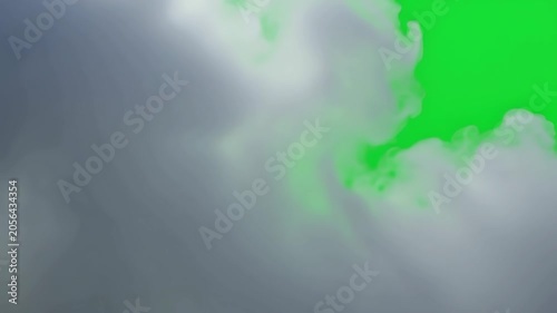 Soft Fog Mist Green Screen Overlay
