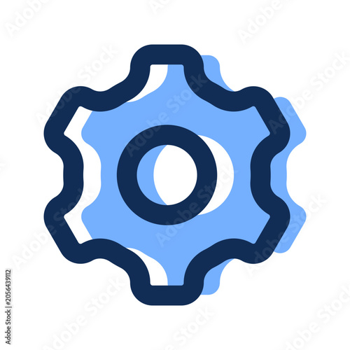 settings filled line icon