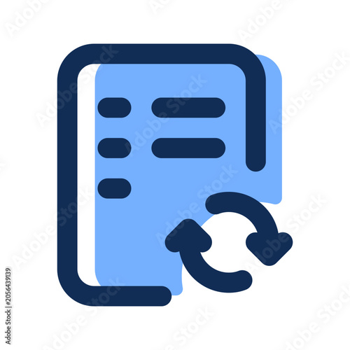 task sync filled line icon