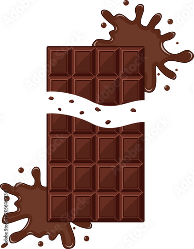 World Chocolate Day Element  Illustration