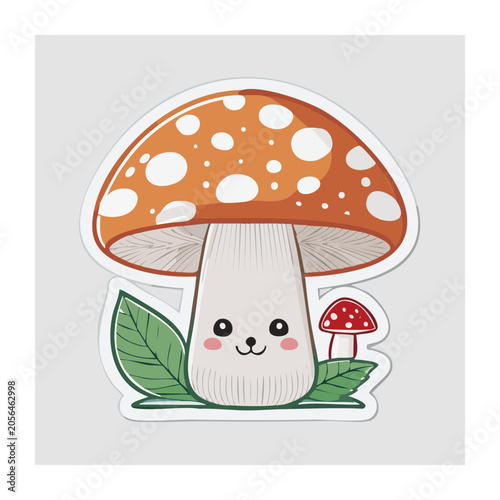 Flat design pumpkin with candle and leaf
