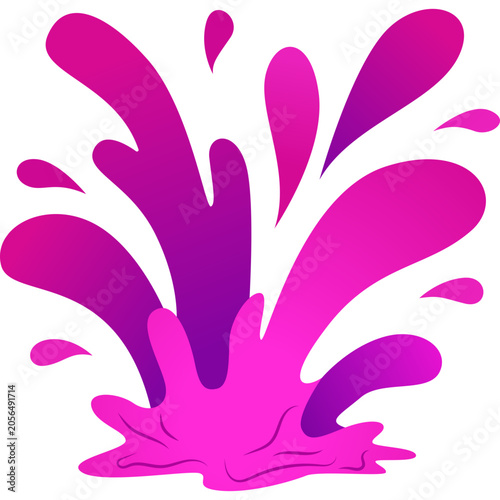 Colorfull Splashes Vector