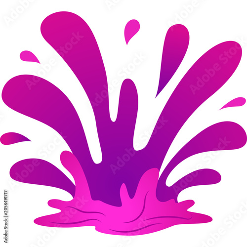 Colorfull Splashes Vector