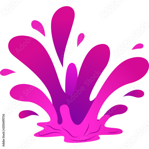 Colorfull Splashes Vector