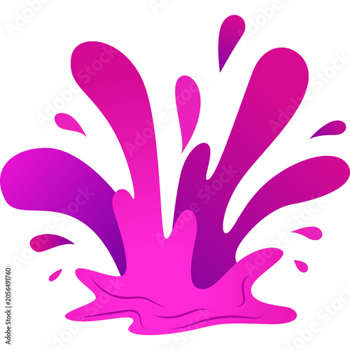 Colorfull Splashes Vector