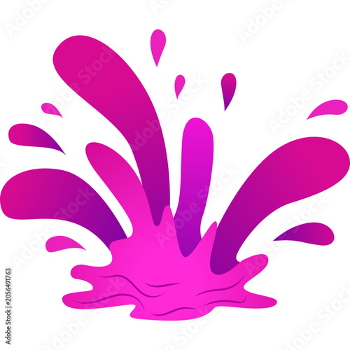 Colorfull Splashes Vector