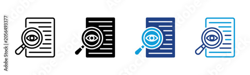 Εκτύπωση καμβά Transparency Web icon with multiple style collection