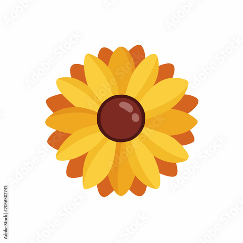 Stylized Sunflower Icon